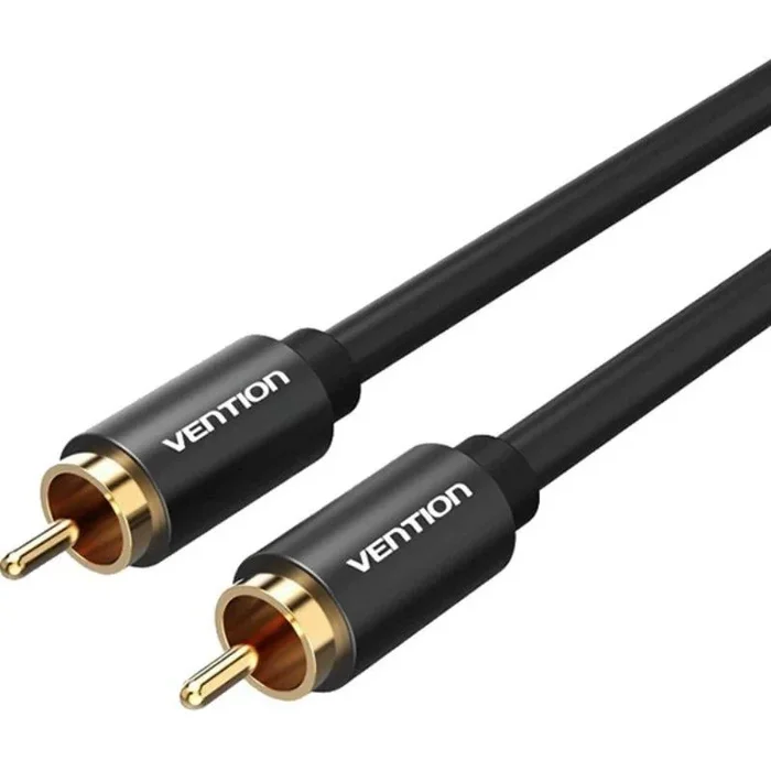 Vention Cable Estéreo VAB-R09-B100/ RCA Macho – RCA Macho/ 2m/ Negro