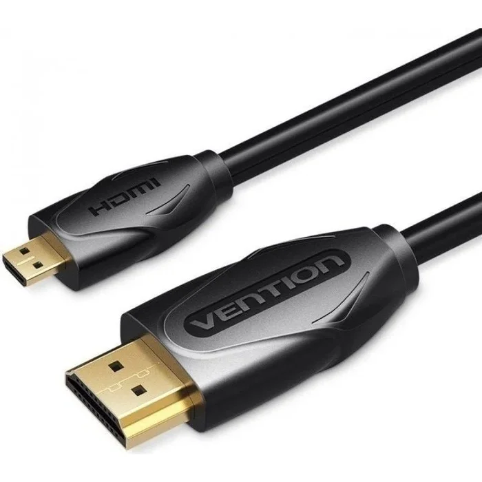 Vention Cable HDMI VAA-D03-B200/ HDMI Macho – Mini HDMI Macho/ 2m/ Negro