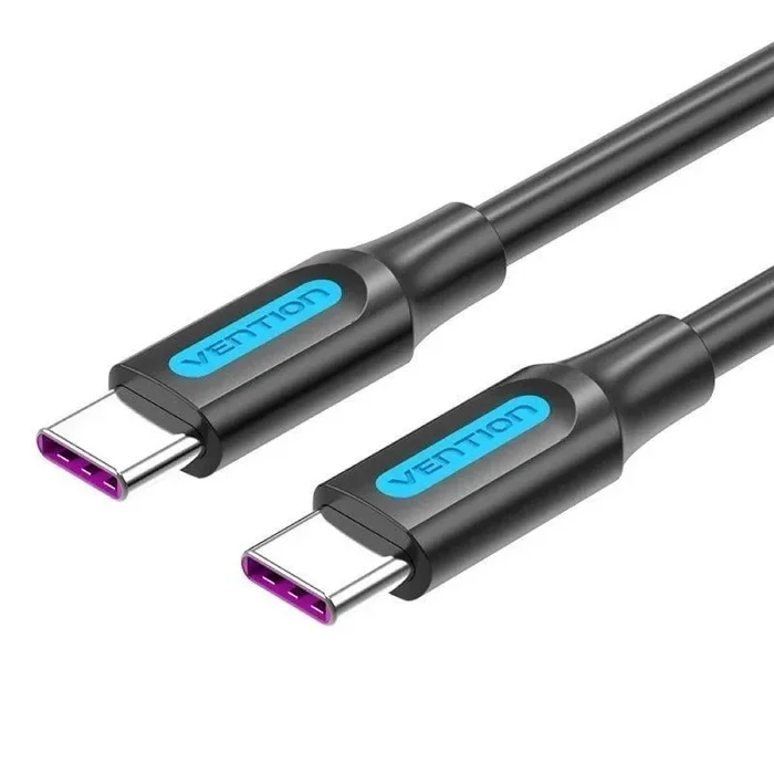 VENTION Cable USB COTBD Negro 50 cm