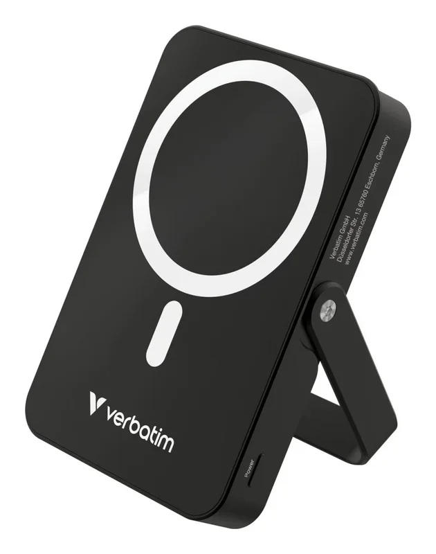 Verbatim Charge ‘n’ Go Magnetic Wireless Polímero de litio 10000 mAh Cargador inalámbrico Negro