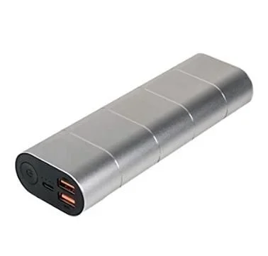 Verbatim powerbank qc3 20000mah grey / silver metal