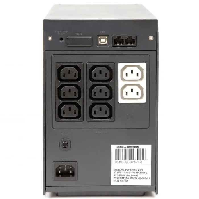 Vertiv Liebert PSA 1500VA (900W) 230V UPS – Sistema de alimentación ininterrumpida (SAI) Color Negro