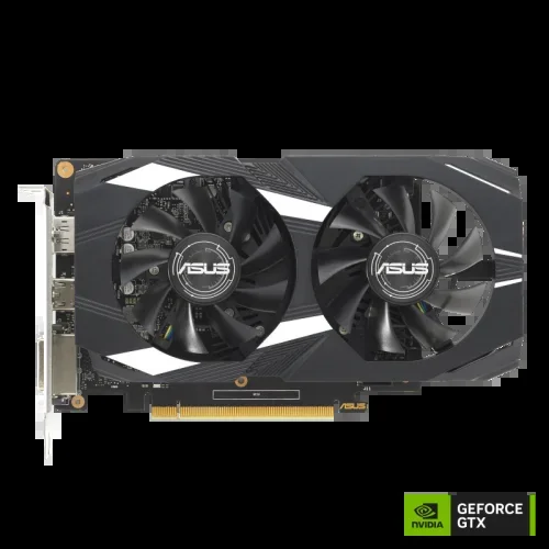 Vga asus dual-gtx1650-o4gd6-p-v2 dual fan oc edition 90yv0gx8-m0na00