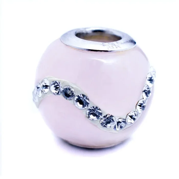 Viceroy Abalorio para Mujer, Modelo Vmm0213-19, Precious Metal, Plateado, 1 cm