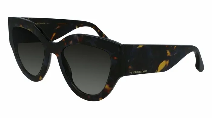 Victoria Beckham Vb628s Gafas de Sol, 418 Havana Blue, 59 Unisex Adulto