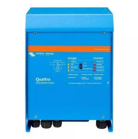 Victron energy quattro 12/3000/120-50/50 230v ve.bus