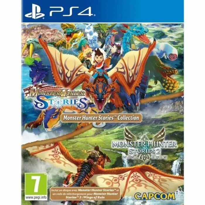 Videojuego playstation 4 capcom monster hunter stories’ collection