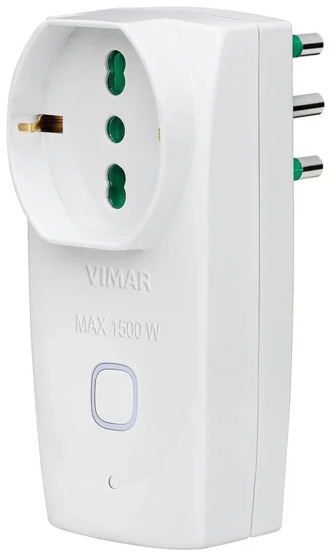 Vimar 00335.B enchufe inteligente Blanco