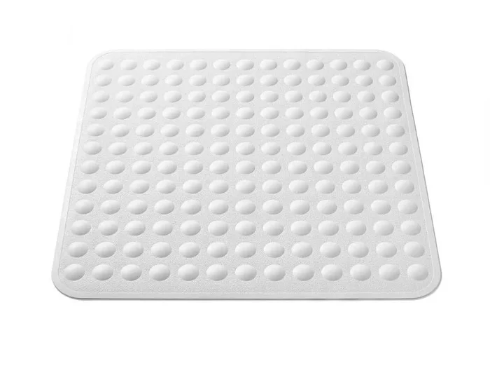 Vitility 70110220 alfombra y pegatina antideslizantes de baño Alfombrilla de baño antideslizante Blanco