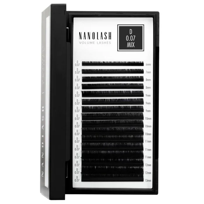 Volume lashes pestañas postizas 0.07 d #6-13 mm 1 u