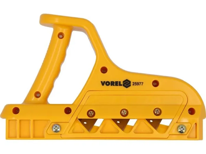 VOREL 45/60ST, Strug para placas de yeso, ajuste y acabado de superficies GK, diseño ergonómico, alto rendimiento, ideal para construcción