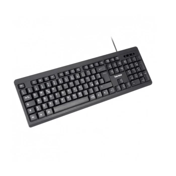 Vultech KEY-609 teclado Oficina USB QWERTY Italiano Negro