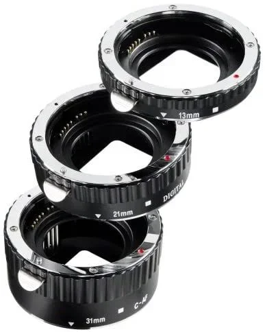 Walimex – Tubo de extensión para macrofotografía para cámaras Canon (31 mm)