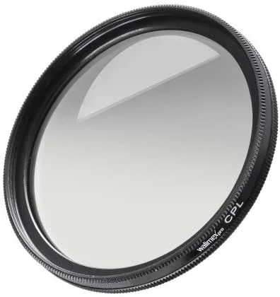 Walimex Pro MC – Filtro polarizado Fino de 52 mm (Cristal endurecido y Templado Varias Veces), Negro