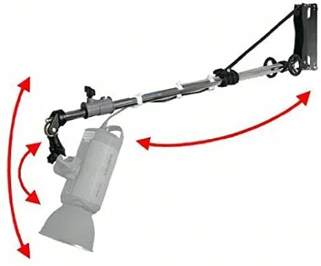 Walimex pro wall mount boom with crank
