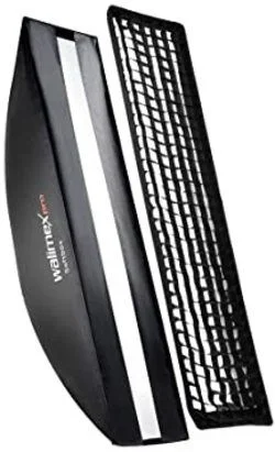 Walimex Softbox Plus – Difusor 315 mm x 220 mm, Color Negro y Blanco
