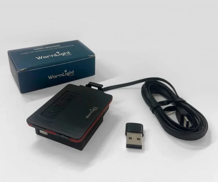 Warnlight cargador doble usb / 2m