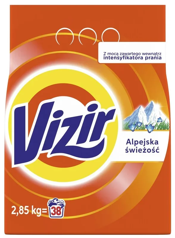 Washing powder vizir alpine fresh 2,85 kg