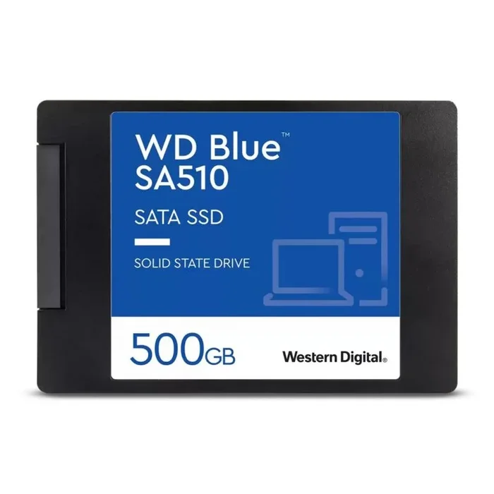 WD Blue SA510 500GB 2.5″ SATA SSD con hasta 560MB/s de velocidad de lectura
