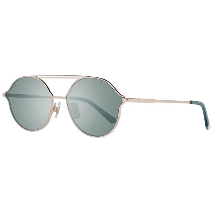Web WE0198 28X 57 Monturas de Gafas, Dorado (Oro Rosã LucidoBLU Specchiato), 57.0 Unisex Adulto
