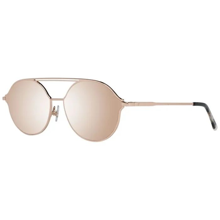 Web WE0198 34G 57 Monturas de Gafas, Dorado (Bronzo Chiaro LucMarrone Specchiato), 57.0 Unisex Adulto