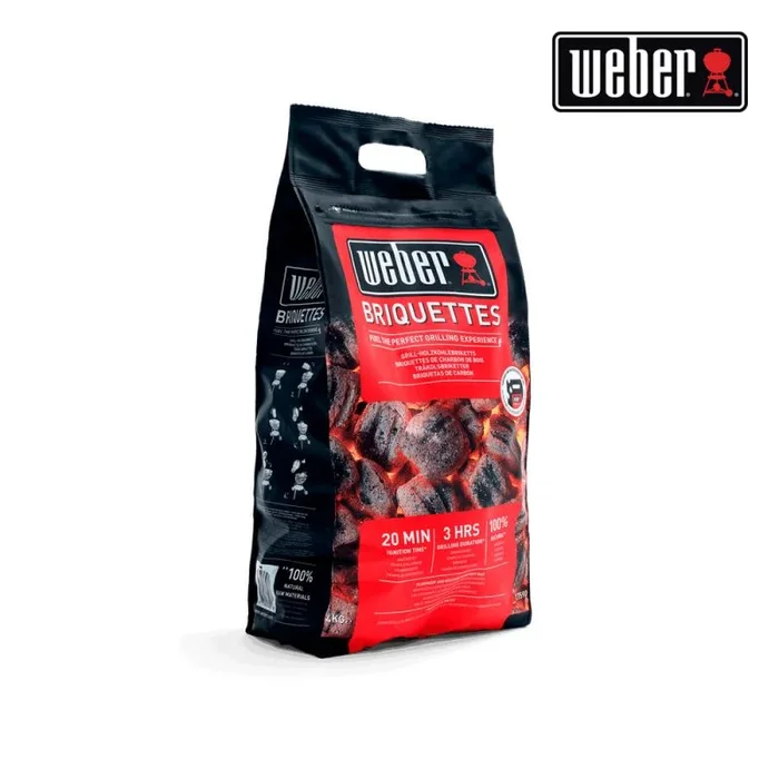 Weber 17590 carbón para barbacoa/grill 4 kg