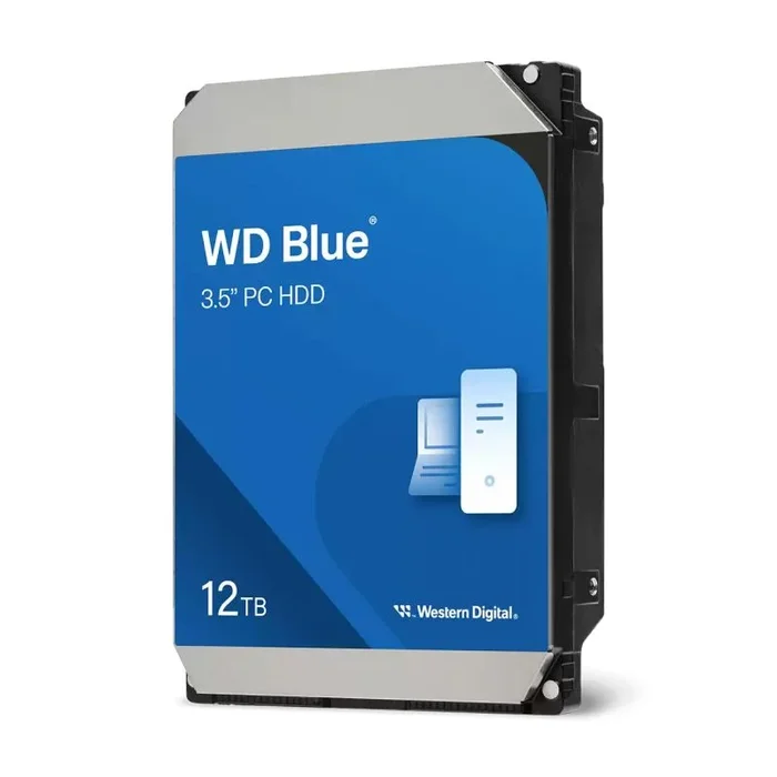 Western Digital Blue WD120EAGZ disco duro interno 12 TB 7200 RPM 512 MB 3.5″ Serial ATA III