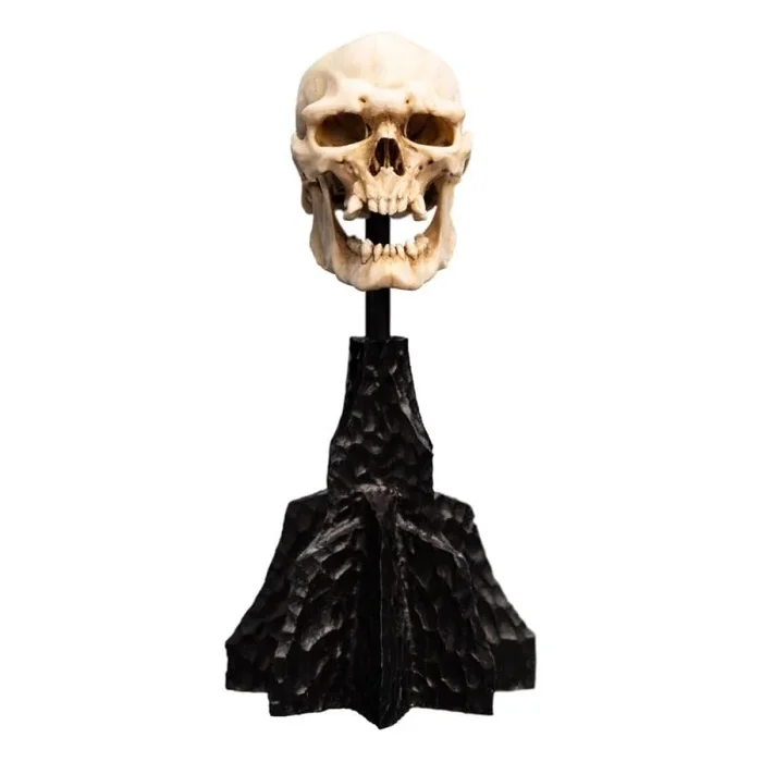 Weta Workshop Miniestatua de El Señor de los Anillos, Calavera de un Mordor Orco, 14 cm