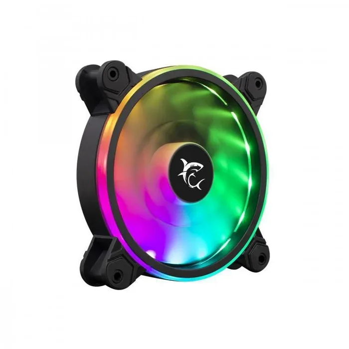 White Shark Pulsar Carcasa del ordenador Ventilador 12 cm Negro 1 pieza(s)