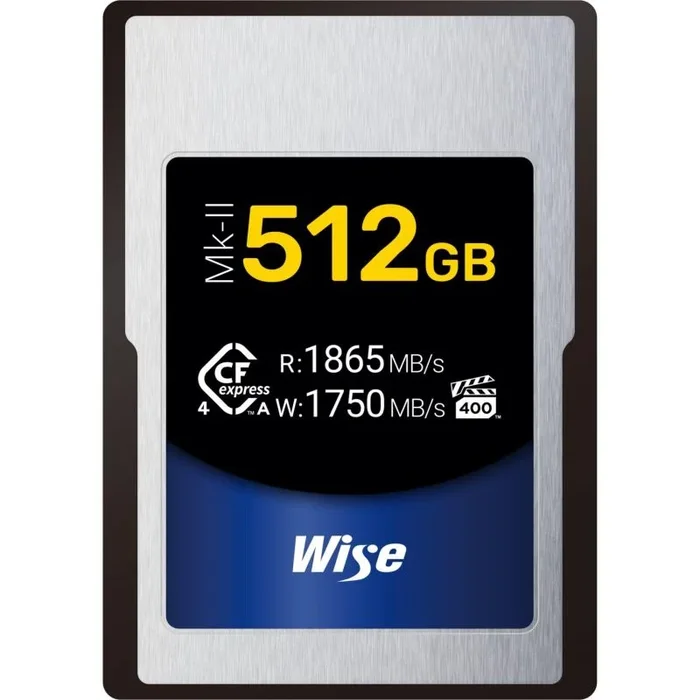 Wise cfexpress 4.0 type a mk-ii 512gb wi-cfx4-a512m2