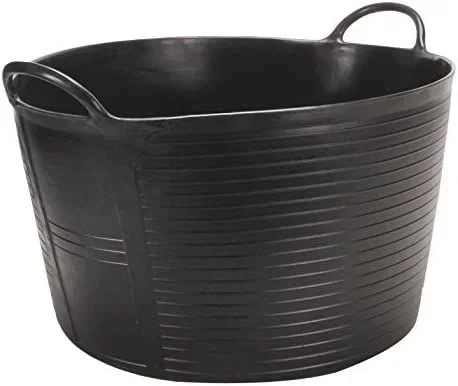 Wolfpack 10010048 Capazo Plastico Negro Numero 4 55 Litros