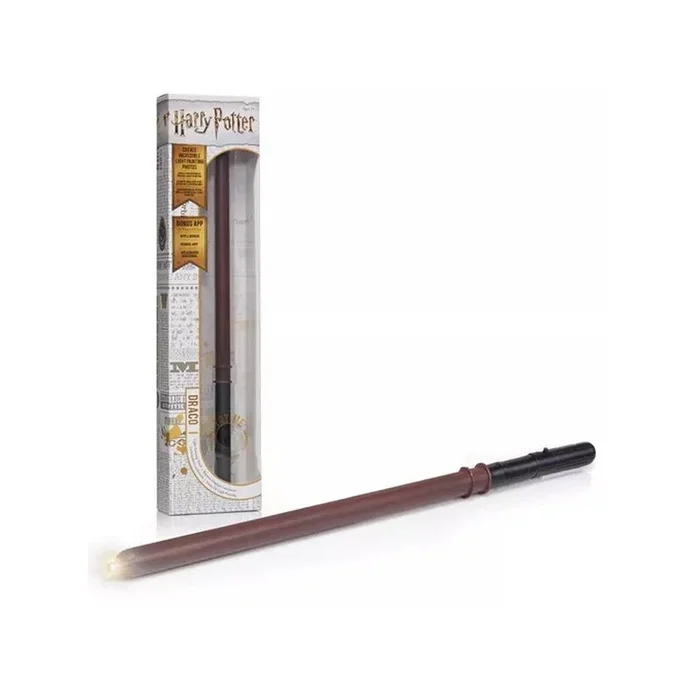 WOW! STUFF Bandai -Wizarding World – Varita Mágica de Draco Malfoy, Harry Potter Mundo Mágico de J.K. Rowling, WS1190 – Réplica Detallada, Ideal para Fans y Coleccionistas