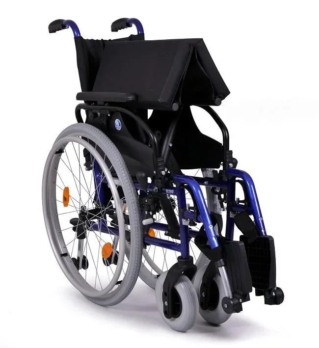 Wózek ze stopów lekkich – model d200 szer. siedz. wózka inw. – 42 cm