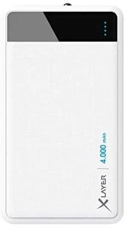 XLayer Colour Line batería Externa Blanco Polímero de Litio 4000 mAh