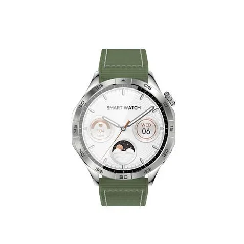 Xo watch4 reloj smartwatch pantalla redonda 1.43″ amoled – llamadas bt – multideporte – ip68 – color verde