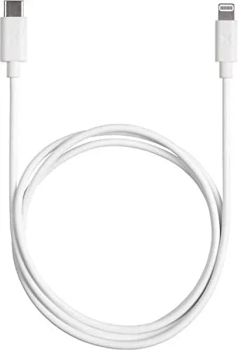 Xtorm CE003 cable de teléfono móvil Blanco 1 m USB C Lightning