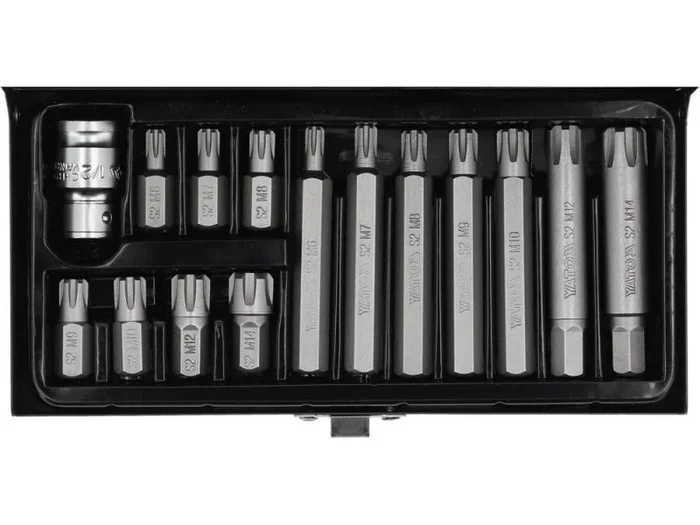 YATO YT-0419 – bit juego de destornilladores ribe 15pcs M6-M14