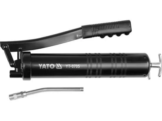 Yato YT-0705 manual de pistola engrasadora Inyector de grasa tipo pistola