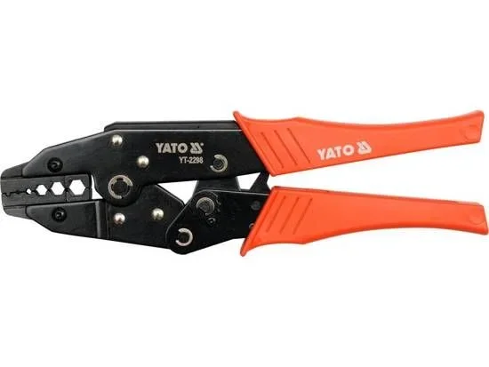 Yato YT-2298 crimpadora Herramienta para prensar Negro, Rojo