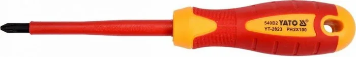 Yato YT-2823 – Destronillador con aislamiento ph2 x 100 mm Yato