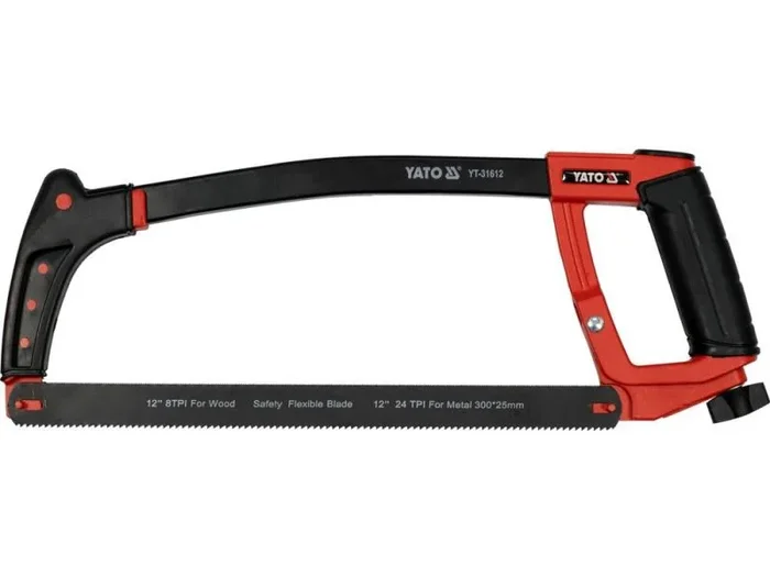 Yato YT-31612 sierra Sierra de arco 30 cm Negro, Rojo