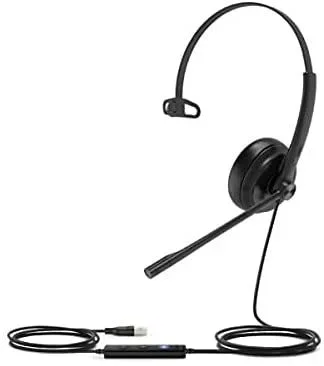 Yealink UH34 Lite Auriculares Alámbrico Diadema Oficina/Centro de llamadas Negro