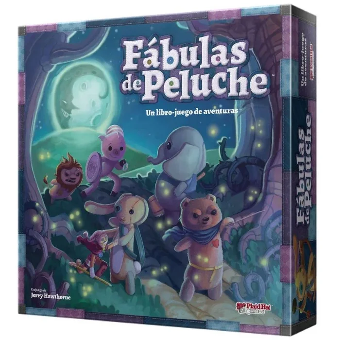 Z-Man Games | Fábulas de Peluche | Juego de Mesa para Adultos y Familias | Un Libro Juego de Aventuras | A Partir de 7 Años | De 2 a 4 Jugadores | 60-90 Minutos por Partida | Español