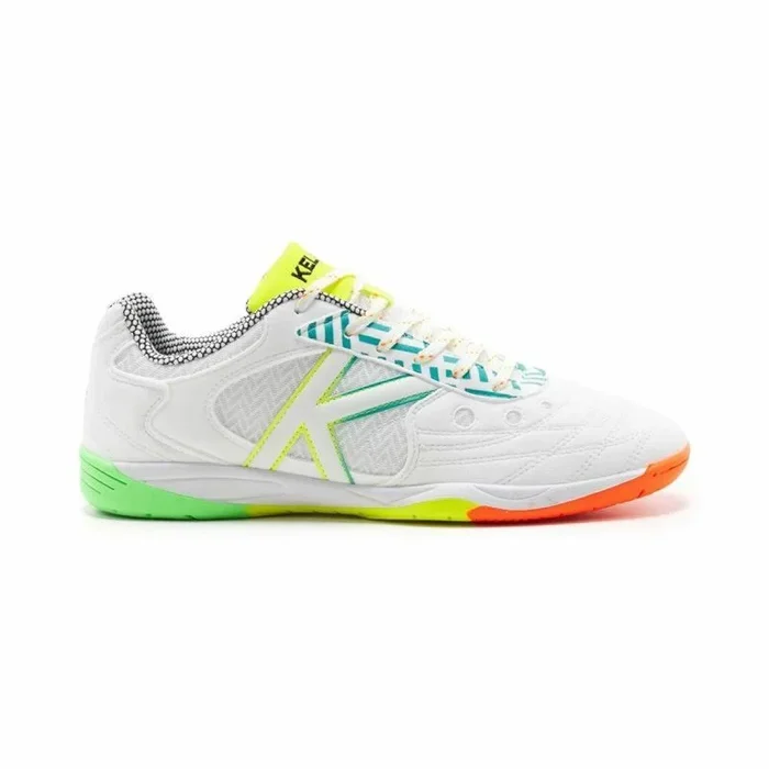 Zapatillas de Fútbol Sala para Adultos Kelme Indoor Copa Blanco Unisex 41