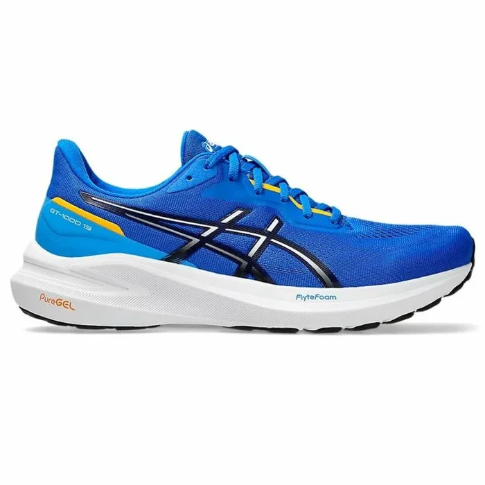 Zapatillas de running para adultos asics gt-1000 13 azul blanco 45