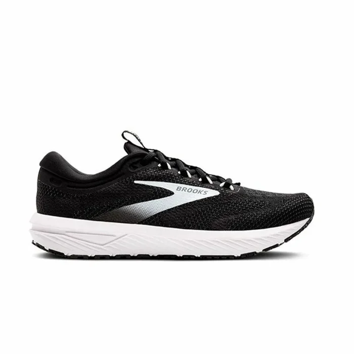 Zapatillas de running para adultos brooks revel 7 blanco negro 42.5