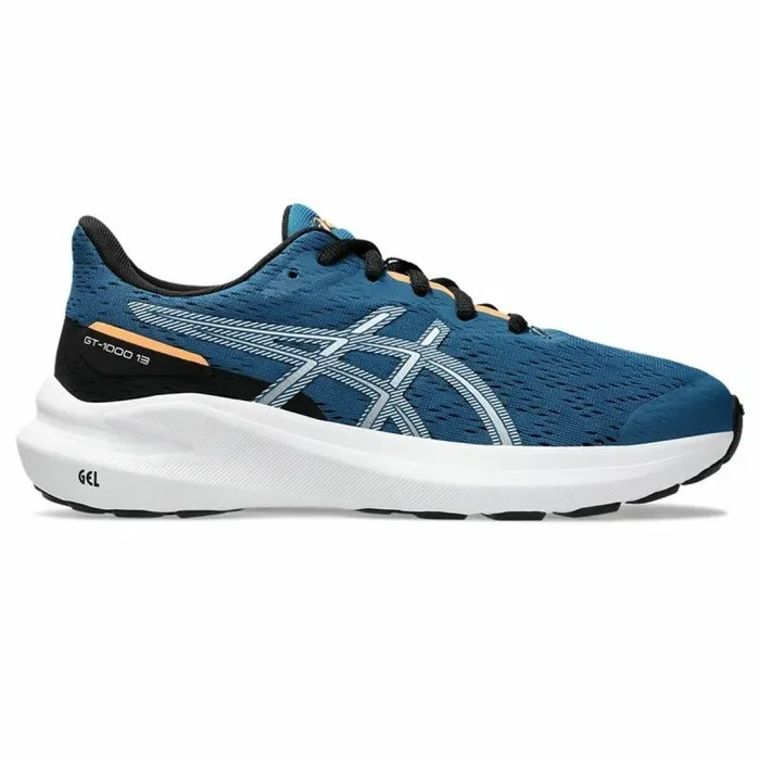 Zapatillas de running para niños asics gt-1000 13 gs azul 33.5
