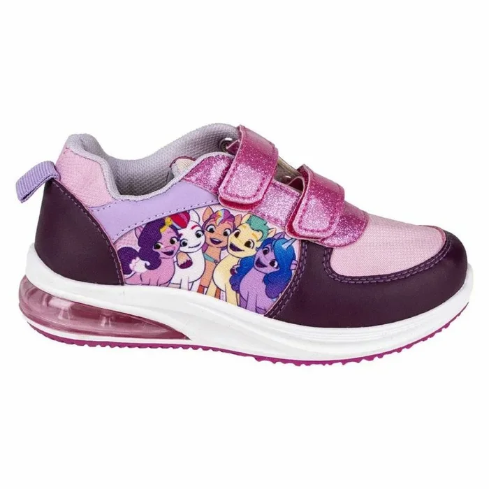 Zapatillas Deportivas con LED My Little Pony Velcro Rosa 32