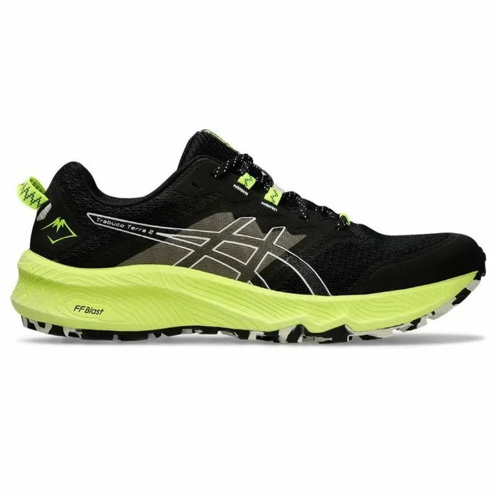 Zapatillas deportivas hombre asics trabuco terra 2 amarillo negro 43.5
