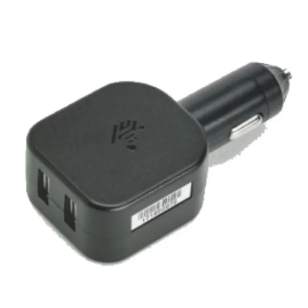 Zebra CHG-AUTO-USB1-01 cargador de dispositivo móvil PDA Negro Encendedor de cigarrillos